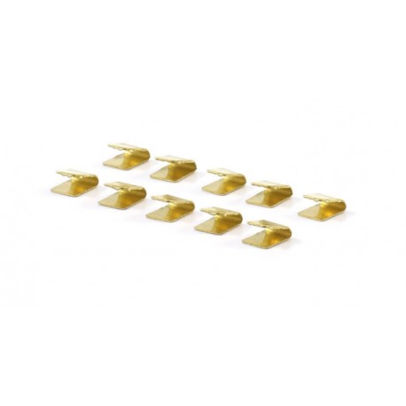Clipes de latão para guia estreita 1/24