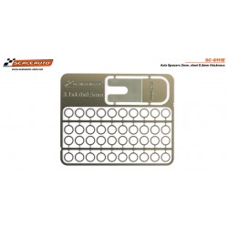 3mm Axle Spacers. in steel 0.5mm Photoedge