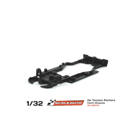 Chasis R para De Tomaso Pantera Gr.3 Hard. Negro SCALEAUTO