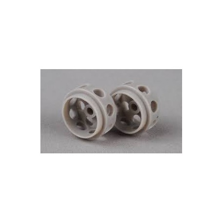 Llantas DELRIN 15,5 X 9 mm (X2) GRIS