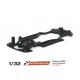 Chasis R para Subaru Impreza WRC Hard. Negro SCALEAUTO