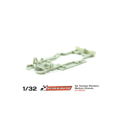 Chassis R para De Tomaso Pantera Gr.3 Medium. branco SCALEAUTO