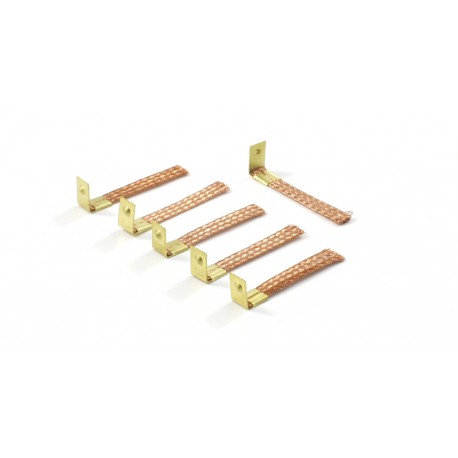 Tranças com presilha estreita super macia 3,5 x 0,5 mm.