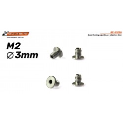 Kit de parafusos de sistema flutuante de corpo M2 de 3 mm