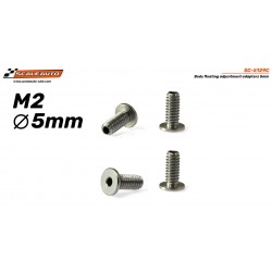 Kit de parafusos para sistema flutuante de corpo M2 de 5 mm