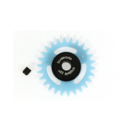 CREMALHEIRA 26D. ANGLEWINDER 25° PROCOMP-RS NYLON AZUL SCALEAUTO