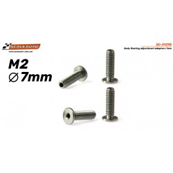 Kit de parafusos para sistema flutuante de corpo M2 de 7 mm