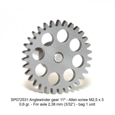 Coroa Z31 x 16,8 engrenagem angular 11 graus PRATA