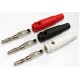 Conector banana 4 mm. ( bolsa con 3 u. )
