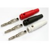 Conector banana 4 mm. ( bolsa con 3 u. )