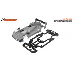 Chasis 3DP Scaleauto M-Hybrid GTP Hypercar V.3 para Soporte Motor RT3