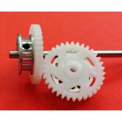 CREMALHEIRA z35 diametro 18mm + POLI Z16 aluminio com M2.5×3 MITOS