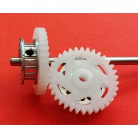 CREMALHEIRA z35 diametro 18mm + POLI Z16 aluminio com M2.5×3 MITOS