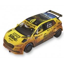 Skoda Fabia WRC2 Rocket Suárez Efeito Lama