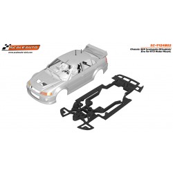 Chassis 3DP Scaleauto Mitsubishi Evor para suporte de motor RT3