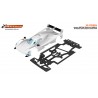Chassis Scaleauto LMDH 3DP Caddy V-series Hypercar para suporte de motor RT4