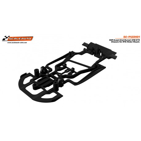 Chassis Ferrari 298 GT3 para slot 3DP Avant com suporte para motor RT4.