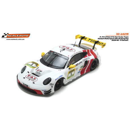 P. 911 (992) GT3 Fat-Turbo Team Herbert Motorsport 24h Nurburgring 2024 N-5 - R Version.