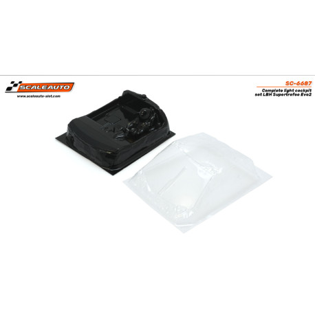 Interior em Lexan para LMBH Supertrofeo Evo2