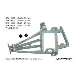 Soporte Motor AW 3D Offset 1mm para NSR con Cojinete Laton o Combiplus