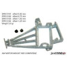 Suporte de motor AW 3D Offset de 1 mm para NSR com rolamento de latão ou Combiplus