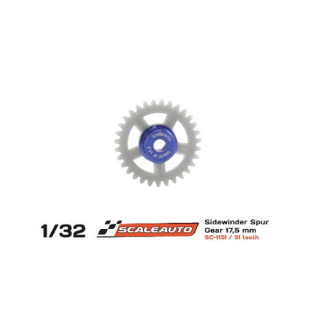 Cremalheira 31d. Sidewinder Ø17.5mm Procomp-R SCALEAUTO