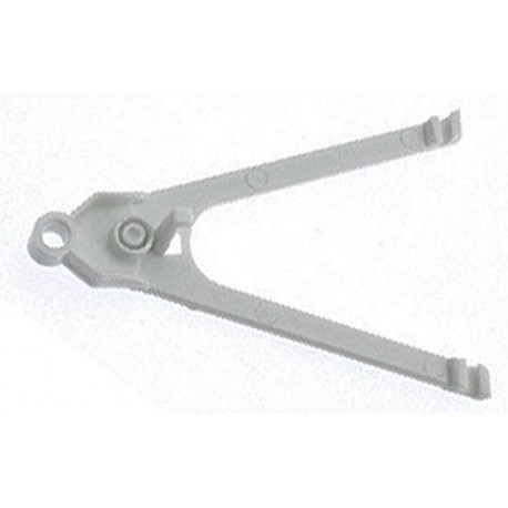 Brazo basculante guia – 64mm – rigida branca NSR