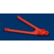 NSR Guide Drop Arm 64mm Extra Hard, red