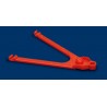 NSR Guide Drop Arm 64mm Extra Hard, red