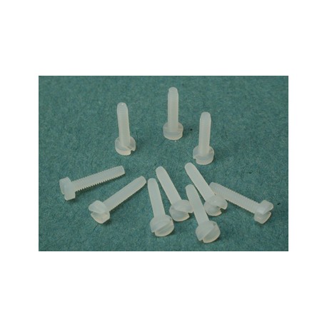 Parafuso M2x10 nylon SCALEAUTO