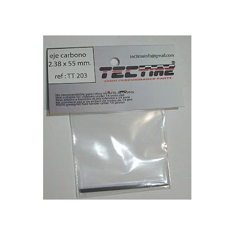 Exio de carbono 2.38x55mm Tectime