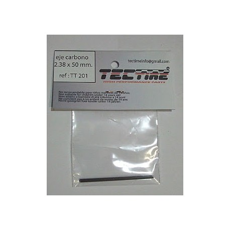 Exio de carbono 2.38x50mm Tectime