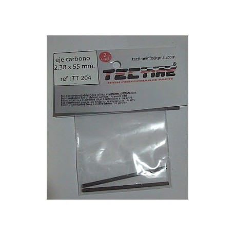 2 Exio de carbono 2.38x55mm Tectime