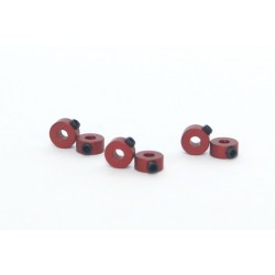 Axle Stoppers M2.5 x6 aluminium stud bolts for 3/32 axles