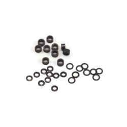 Axle Spacers for 3/32 Plastic mix 1.0mm, 2.0mm, 2.5mm, 3.0mm