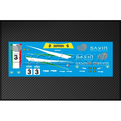 Set Calcas GT3 Italia 12H Gulf