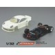 Porsche 991 GT3 White Racing Kit. Motor Sprinter-2 Anglewinder