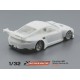 Porsche 991 GT3 White Racing Kit. Motor Sprinter-2 Anglewinder