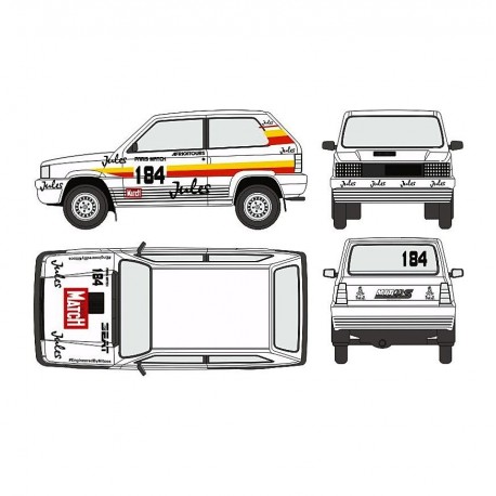 Set de calças para panda jules mitoos