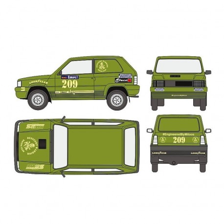 Set de calças para panda MILIKI mitoos