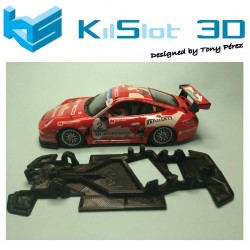 Chassis 3d Aw RACE SOFT para Porsche 997 ninco