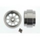 Jante aluminio 16,2x10mm. Lightweight, eje 3/32 diam ext.14mm.