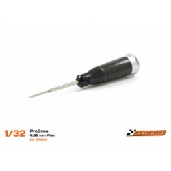 Chave Allen M2 (0,95mm) Dinamometrica com punho em Aluminio/Plástico preto e Ponta Intercambiable.