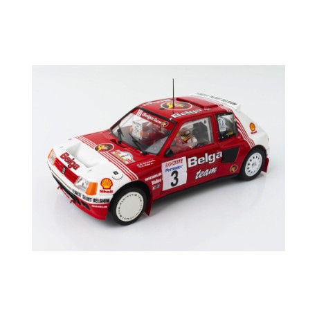 Peugeot 205 T16 Evo1 Belga Rally Ypres 1985