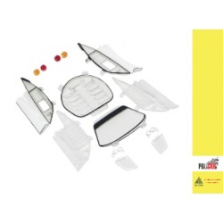 Ferrari F40 Transparent Parts (Windows and headlights)