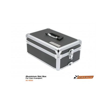 Aluminium Slot Box car transport 37 x 25 x 16cm