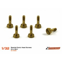 Special Large Head Screws for Body Floating 7mm, M2.2 (6x)