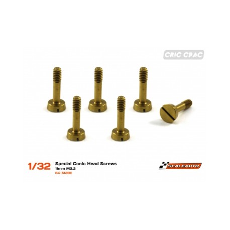 Parafuso Especial Cabeza Cónica 9mm M2.2