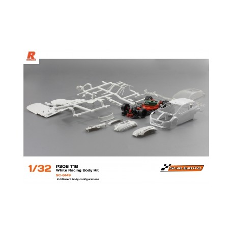 Peugeot 208 T16 White Racing Kit